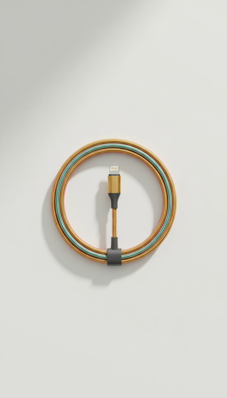 Flash Gold Charging Cable